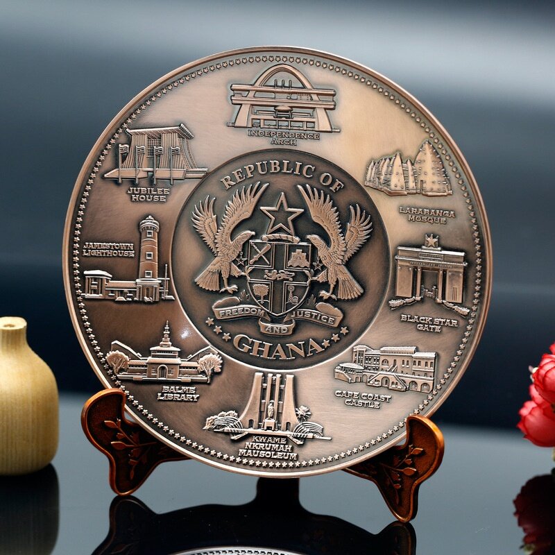 Souvenir Plaque Manufacturer - High Quality Antique Ghana Plate