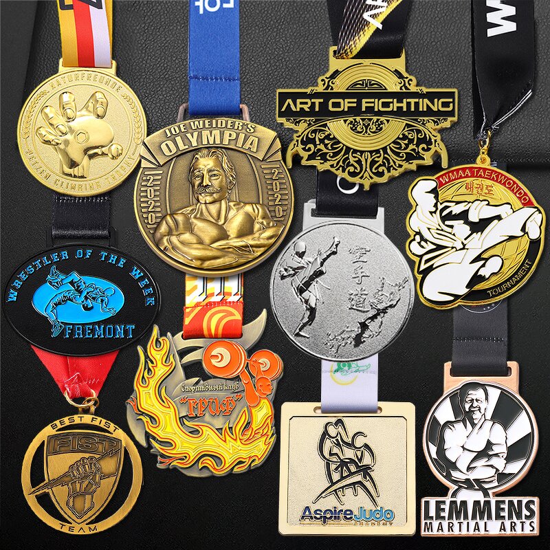 Martial Arts Medal Manufacturer - Custom Jitsu Judo Karate Medal