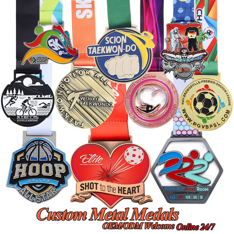 Sports Medal Factory - Custom Football Marathon Running Medal