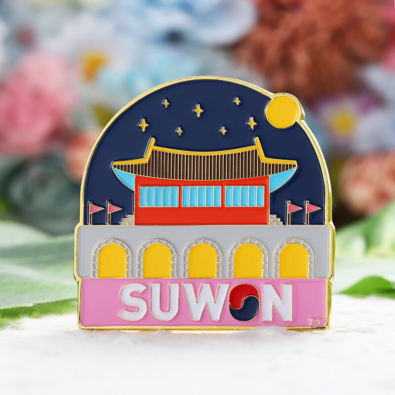 Fridge Magnet Factory - Personalized Gold 3D Cartoon Magnet