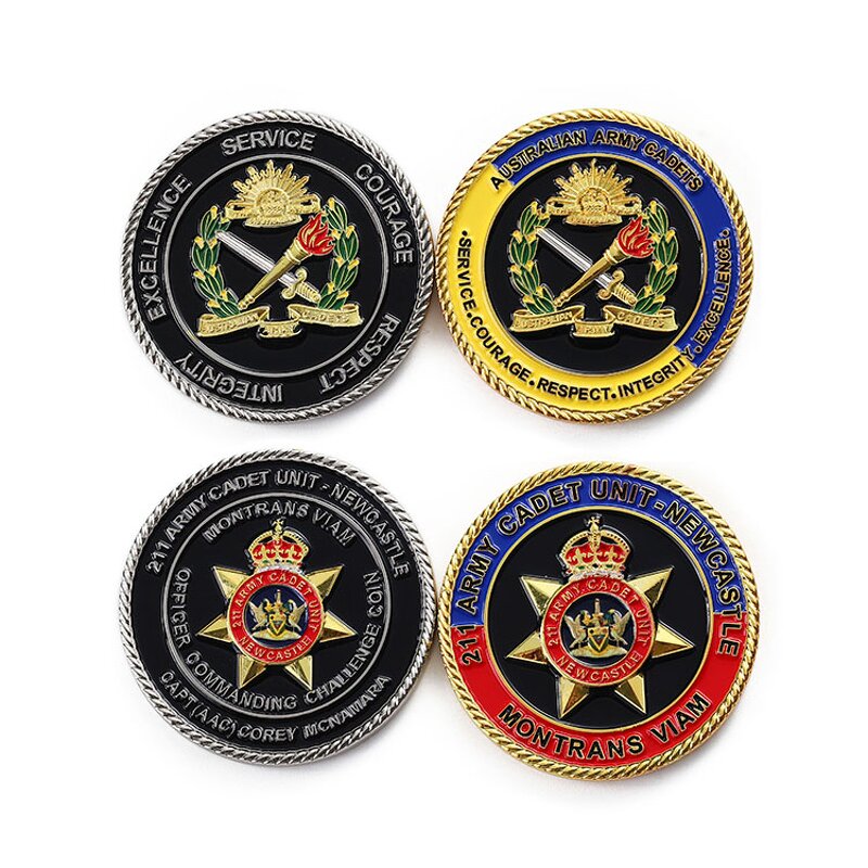 Challenge Coin Manufacturer - Customized Zinc Alloy Collectible Coin