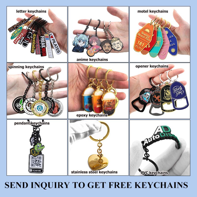 Keychain Manufacturer - High Quality Custom Logo Keychain