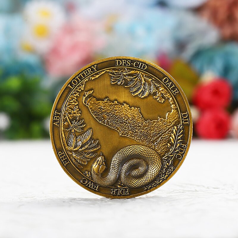 Challenge Coin Manufacturer - Custom Double Sided Commemorative Coin