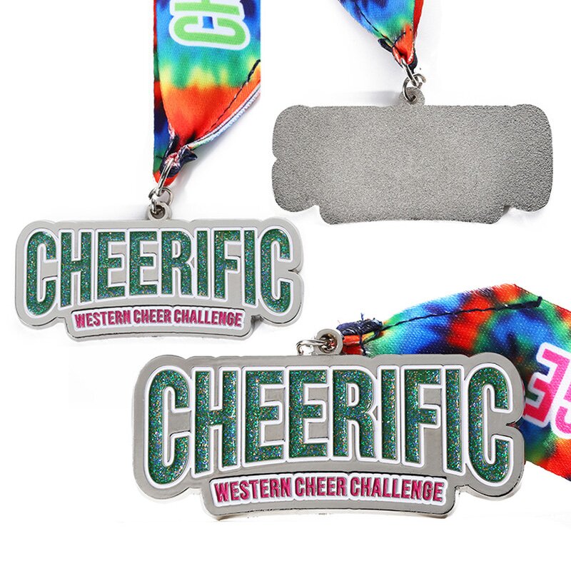 Medal Factory - New Silver Cheer Challenge Medal