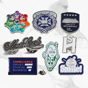 Lapel Pin Manufacturer - Custom Company Logo Brooch Pin