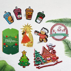 Christmas Ornament Factory - Creative Cartoon Enamel Ornament