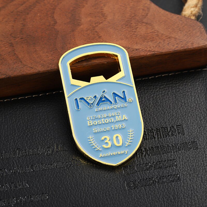 Fridge Magnet Manufacturer - Summer 2-in-1 Magnetic Bottle Opener