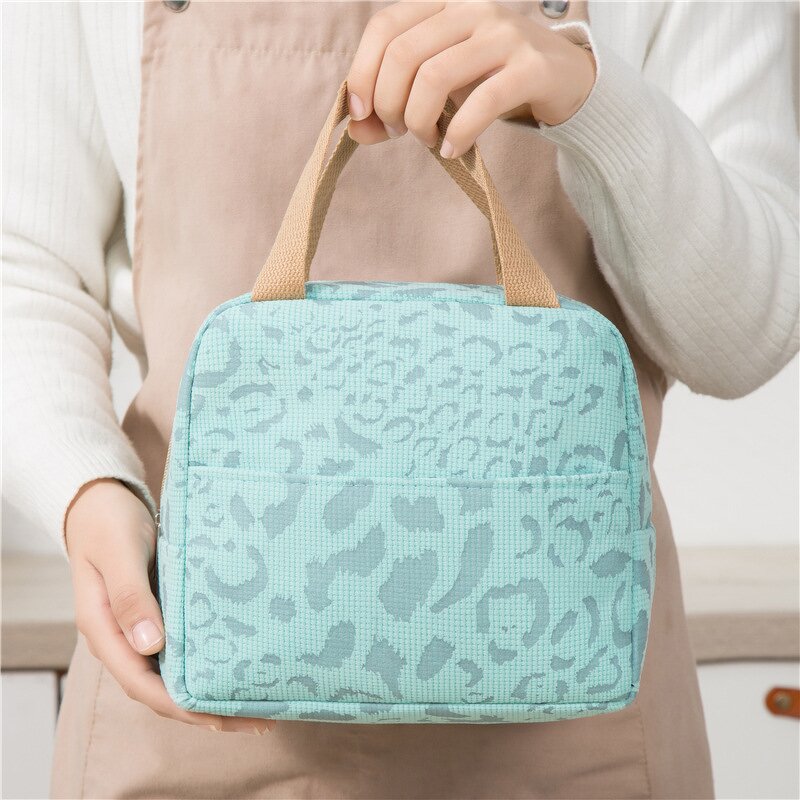 Lunch Cooler Bag Factory - New Eco-Friendly Leopard Pattern 2 Persons