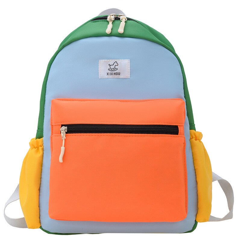 Drawstring Backpack Factory - Cute Multi Color Simple Black Wholesale