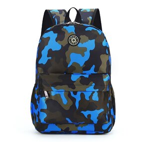 Backpack Factory - Children's Camouflage Print Waterproof Wear-Resistant