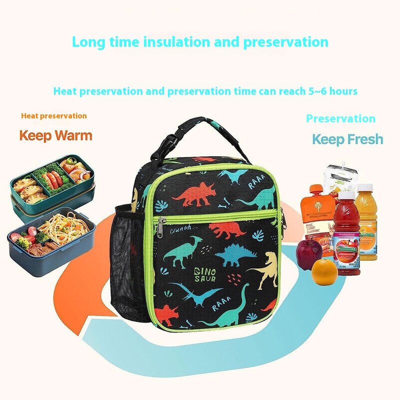 Lunch Bag Factory - Daily Life Children's Portable Oxford with Cartoon