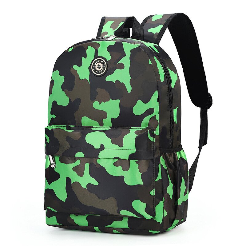 Backpack Factory - Children's Camouflage Print Waterproof Wear-Resistant