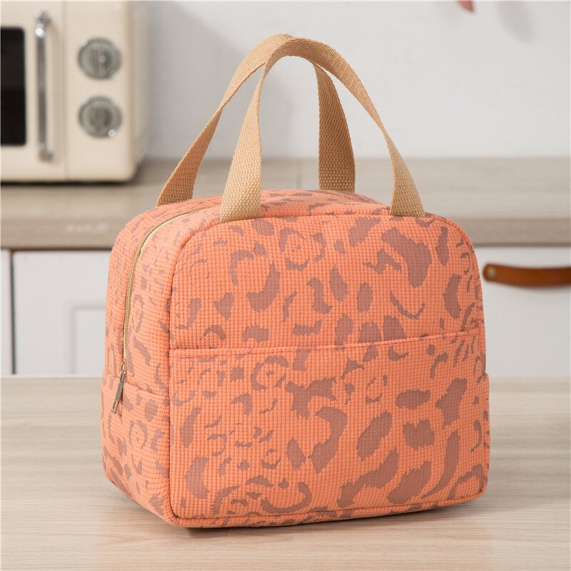 Lunch Cooler Bag Factory - New Eco-Friendly Leopard Pattern 2 Persons