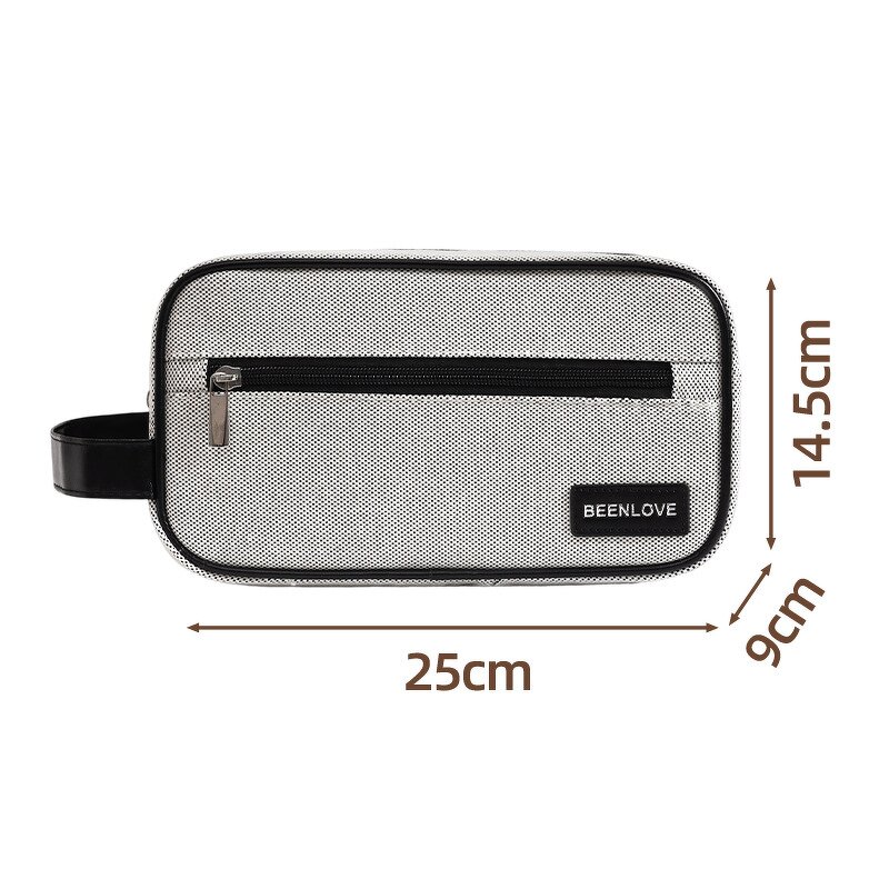 Cosmetic Bag Factory - High Quality Portable Canvas Wash Bag with Pocket