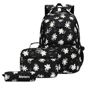 Backpack Set Factory - New Arrival Unisex Student Flower Printed Set