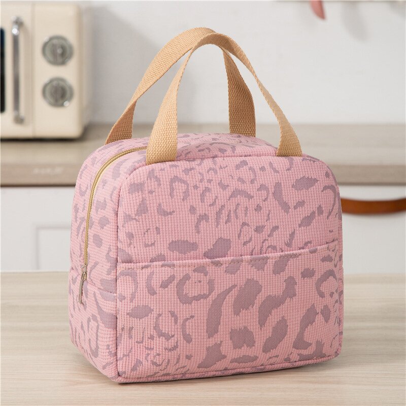 Lunch Cooler Bag Factory - New Eco-Friendly Leopard Pattern 2 Persons