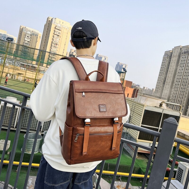 Backpack Factory - Fashion Designer Leather Travel Computer Backpack