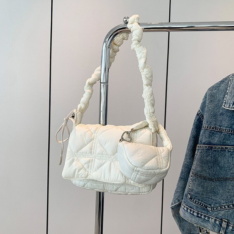 Coin Purse Factory - Super Mini Pleated Cloud Bag Pendant for Ladies