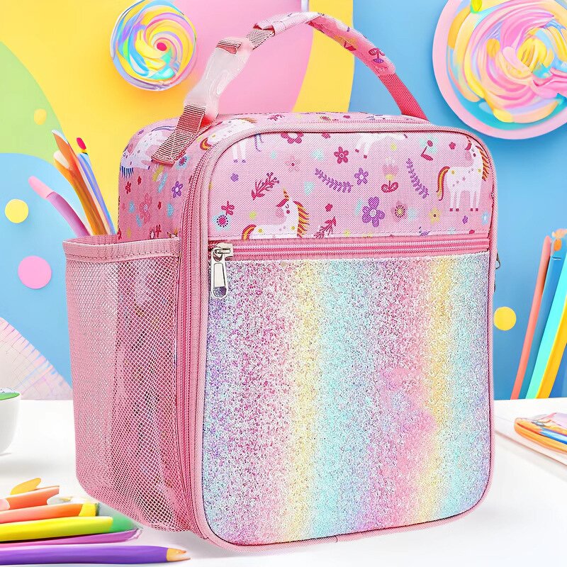 Lunch Bag Factory - Daily Life Children's Portable Oxford with Cartoon