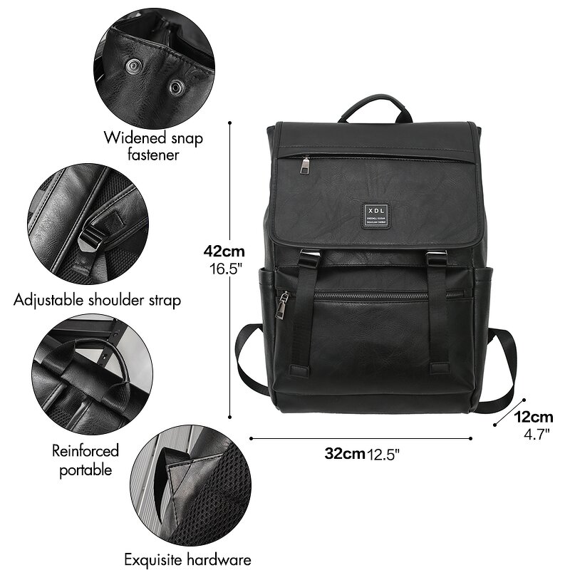 Backpack Factory - Fashion Designer Leather Travel Computer Backpack