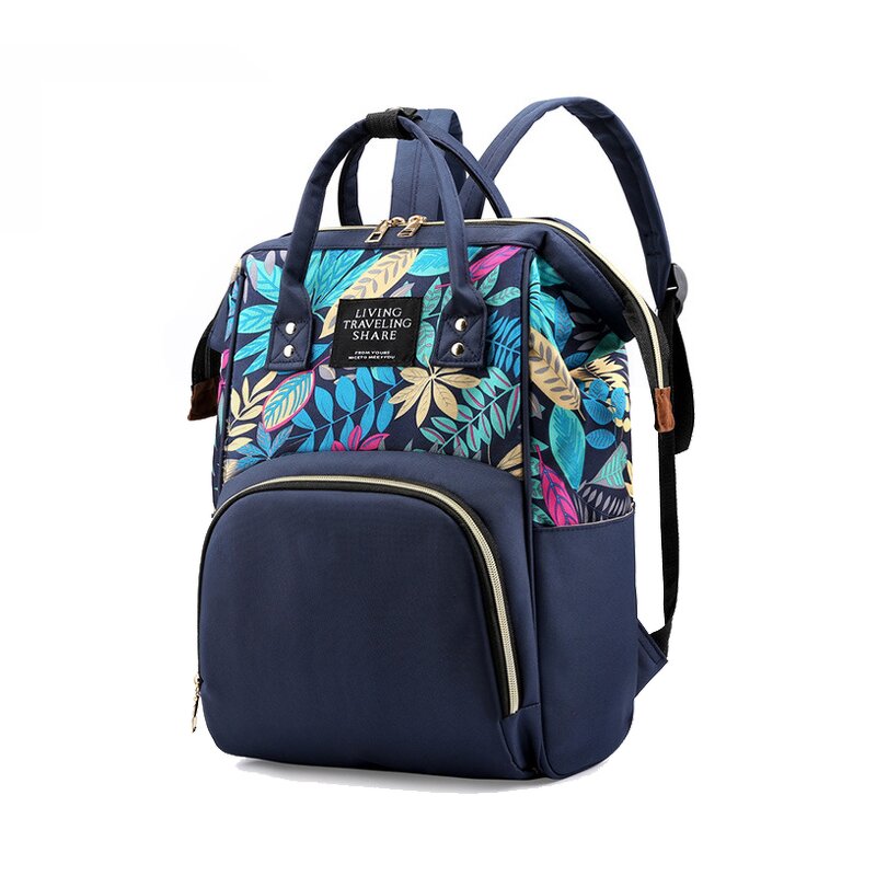 Diaper Backpack Factory - Customize Cheap Waterproof 3 in 1 Floral