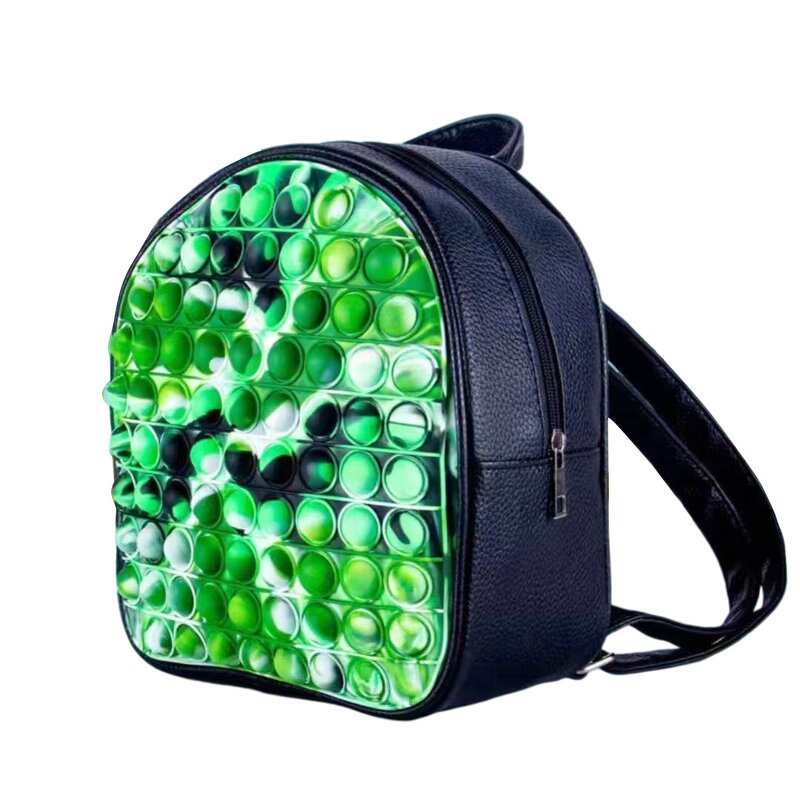 Backpack Factory - Unisex Large Rainbow Fidget Toy Silicone School