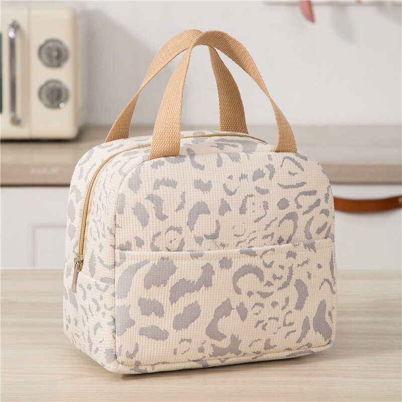 Lunch Cooler Bag Factory - New Eco-Friendly Leopard Pattern 2 Persons