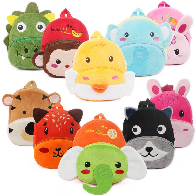 Plush Backpack Factory - Wholesale Waterproof Kids Animal School Bag