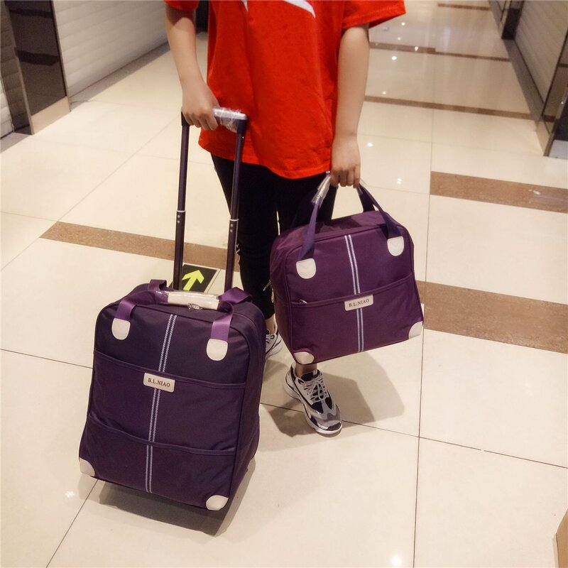 Trolley Luggage Set Factory - 2-in-1 Fashionable Waterproof Foldable