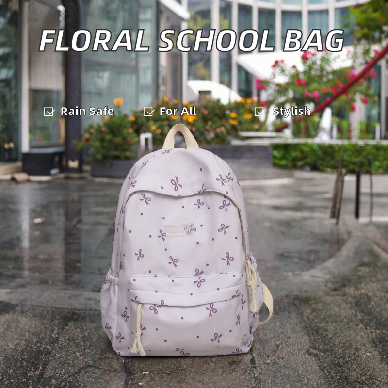 Backpack Factory - New Animal Prints Waterproof Nylon Student Backpack