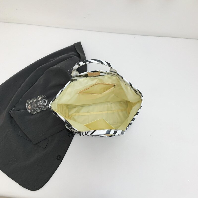 Tote Bag Factory - Women Eco-friendly Leopard Pattern Shopping Pouch