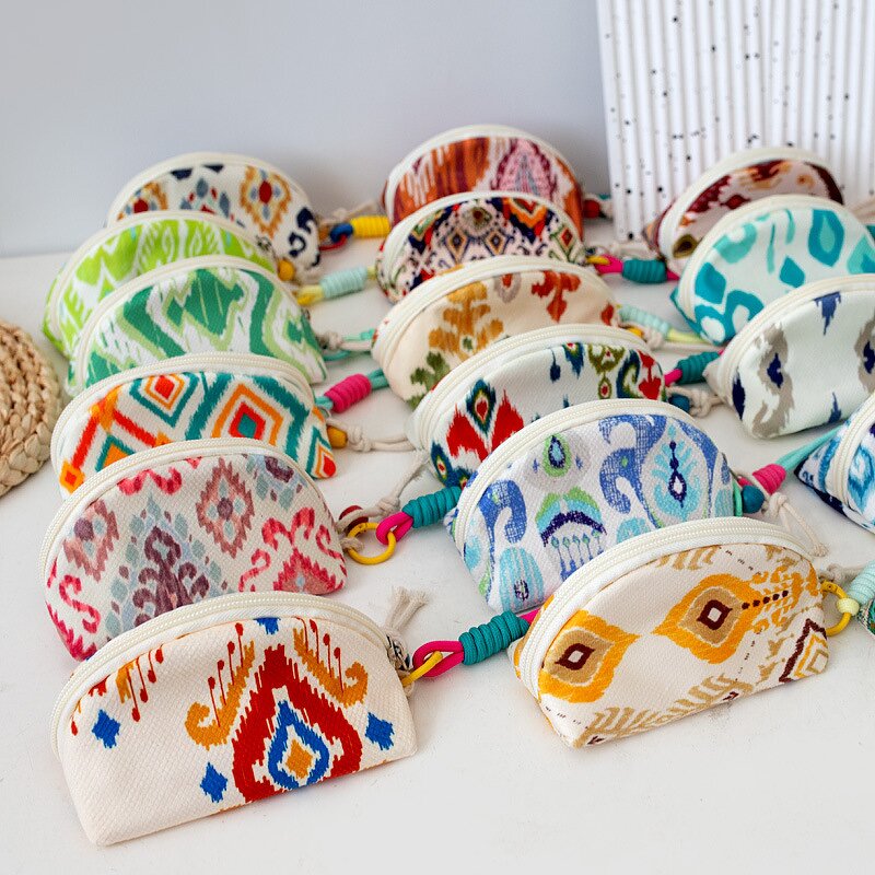 Coin Purse Factory - Ethnic Style Lightweight Lipstick Storage Bag