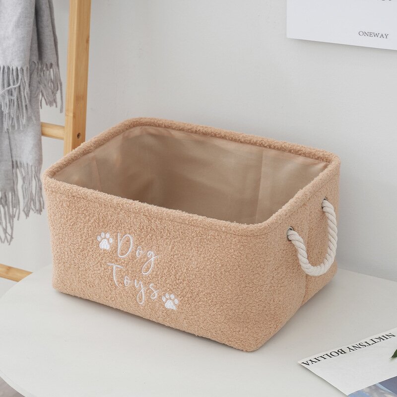Plush Storage Basket Factory - Wholesale Teddy with Rode Handle