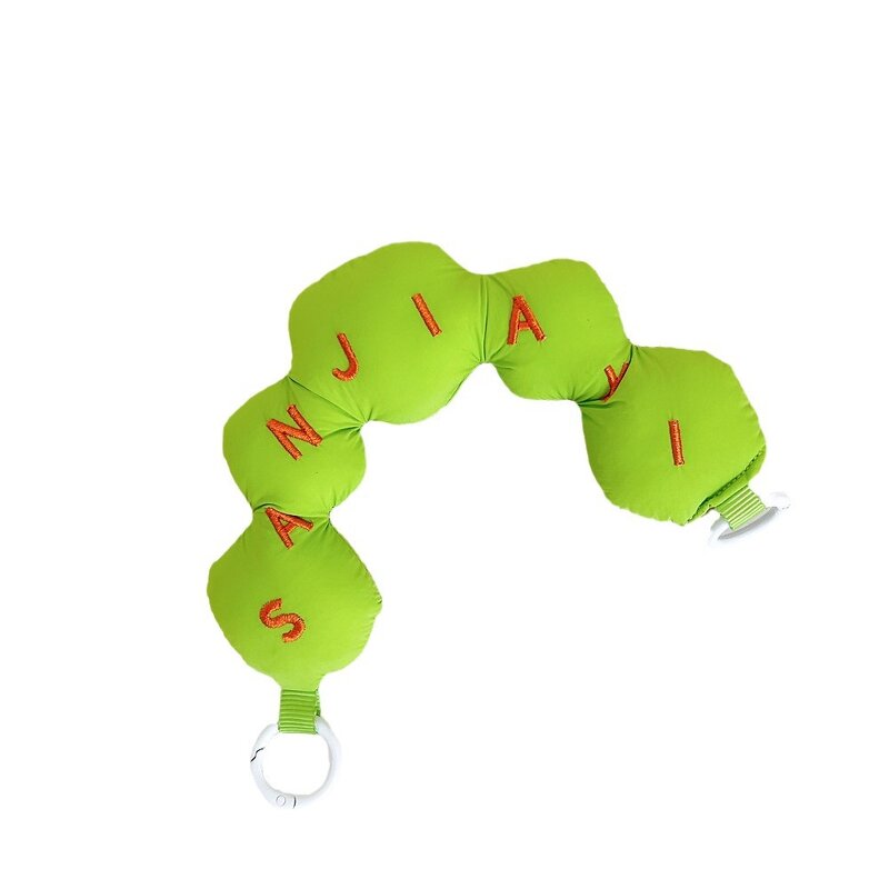 Phone Lanyard Factory - New Cotton-Padded Letter Portable Short Rope