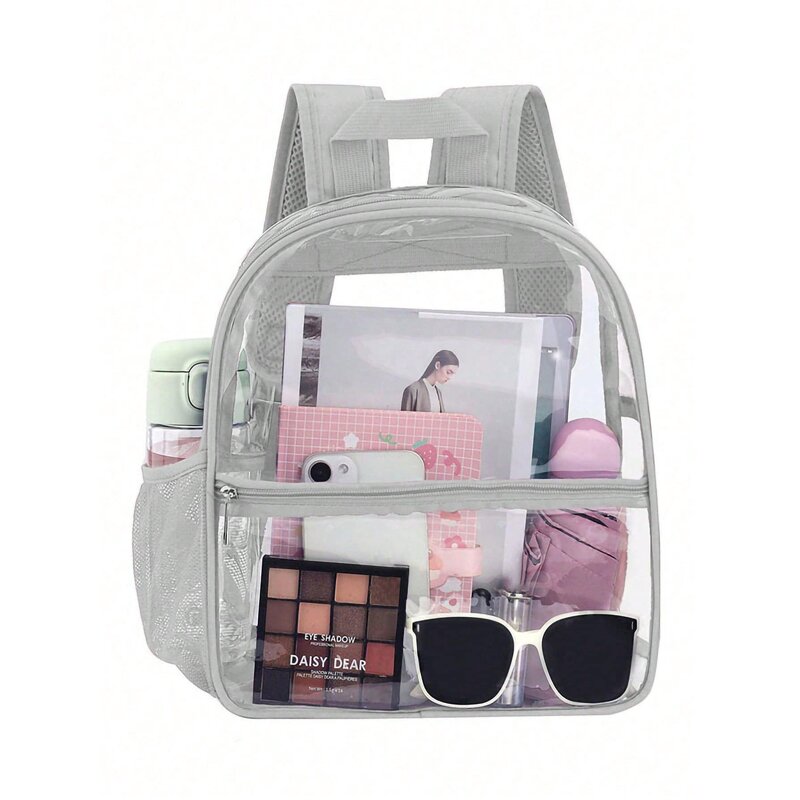 Backpack Factory - Hot Sale Clear PVC Student with Side Pocket