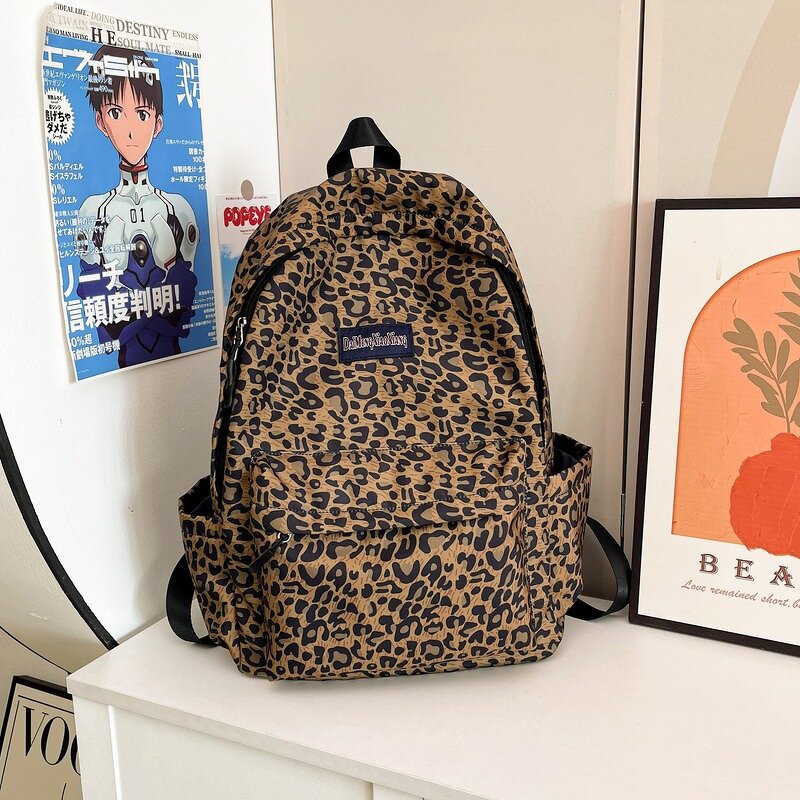 Backpack Factory - Best Selling Leopard Print Large Capacity Travel