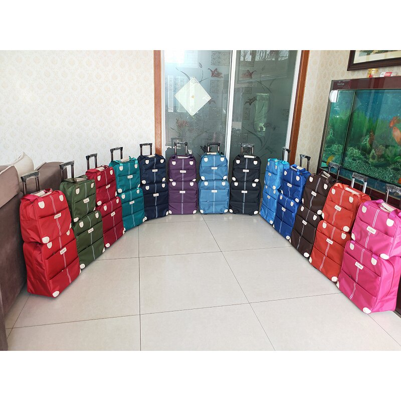 Trolley Luggage Set Factory - 2-in-1 Fashionable Waterproof Foldable