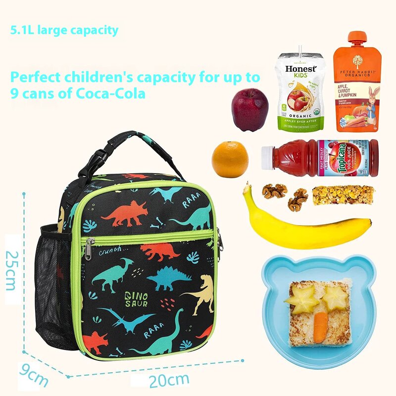 Lunch Bag Factory - Daily Life Children's Portable Oxford with Cartoon