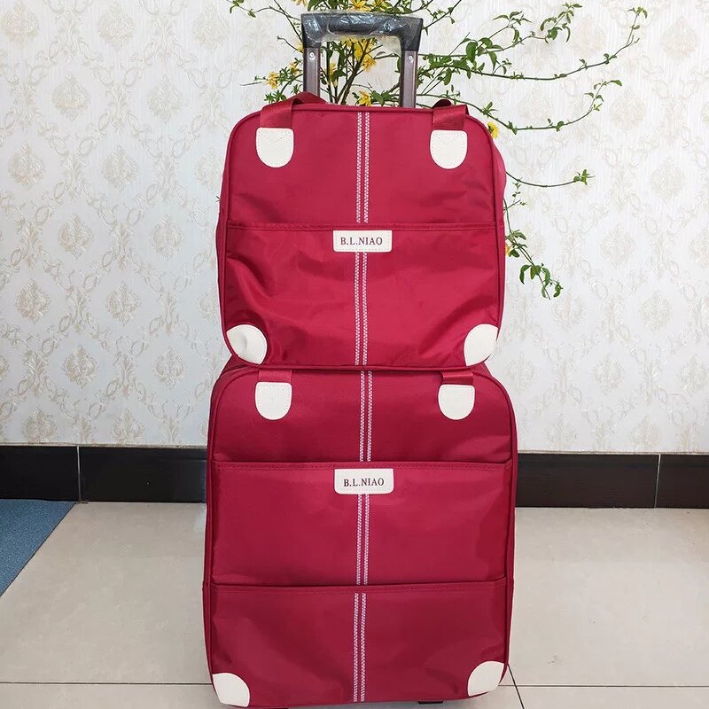Trolley Luggage Set Factory - 2-in-1 Fashionable Waterproof Foldable