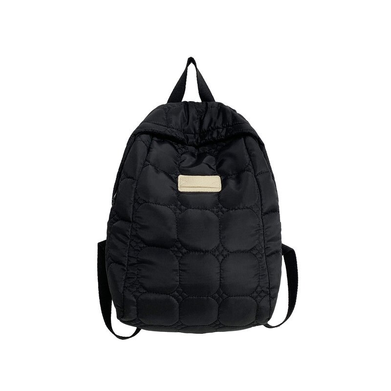 Handbag Factory - Fluffy Soft Cotton Padded Nylon Puffer Shoulder Bag