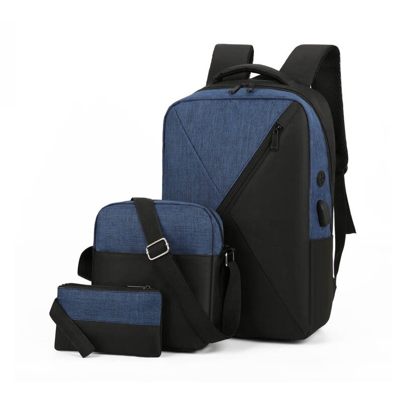 Backpack Set Factory - Stylish Durable Boys 3 Set with USB Charging
