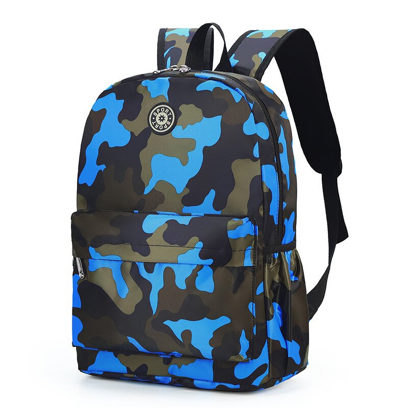 Backpack Factory - Children's Camouflage Print Waterproof Wear-Resistant