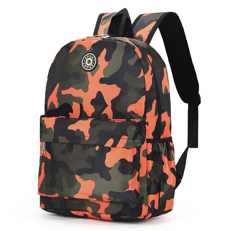 Backpack Factory - Children's Camouflage Print Waterproof Wear-Resistant