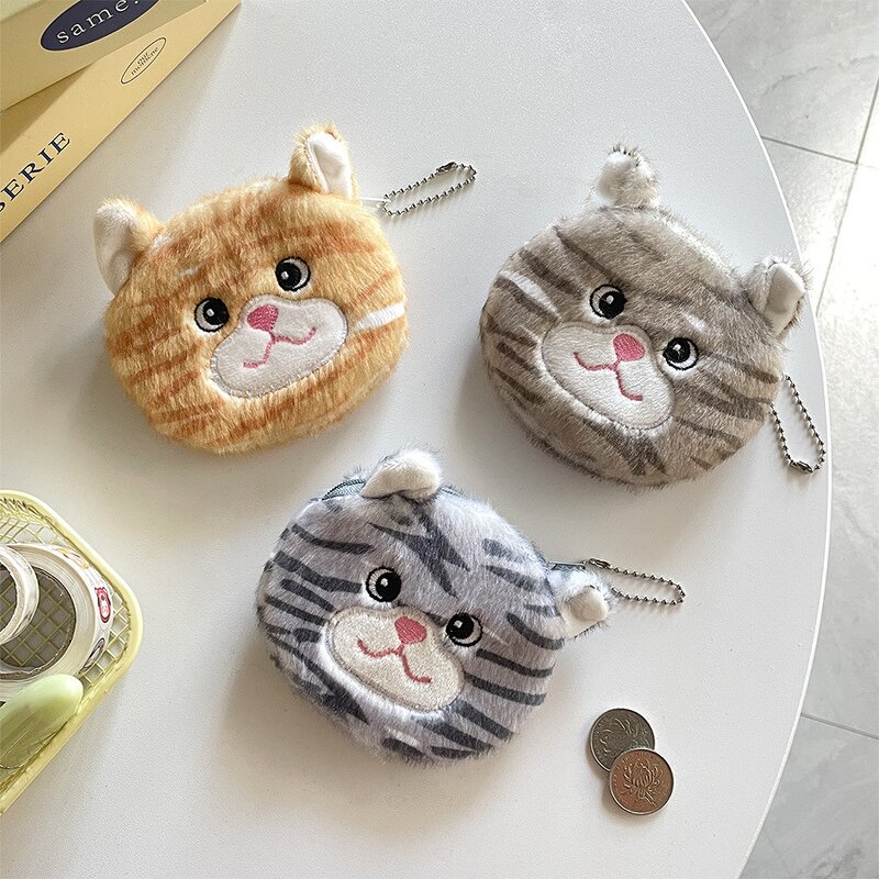 Coin Purse Factory - Cute Cat Mini Portable Storage Earphone Bag