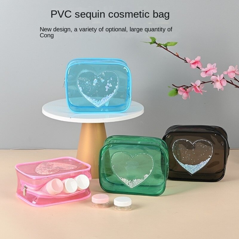 Cosmetic Bag Factory - Best Selling Transparent PVC Waterproof Storage