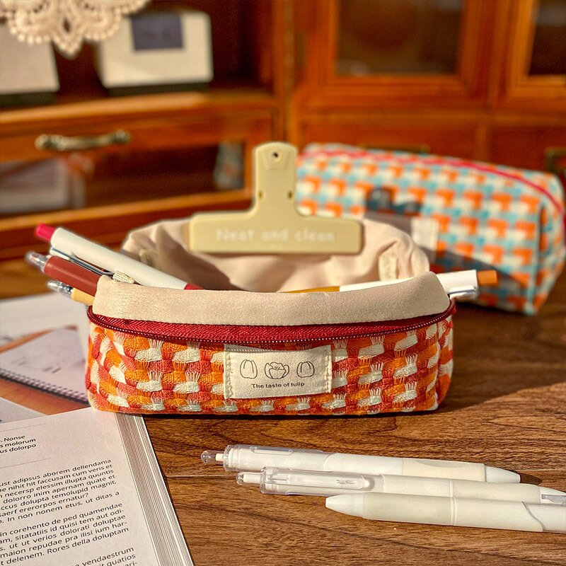 Pencil Case Factory - Large Capacity Zippered Outdoor Stationery Bag