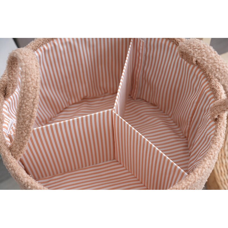 Storage Basket Factory - Simple Round with Handle Large Capacity