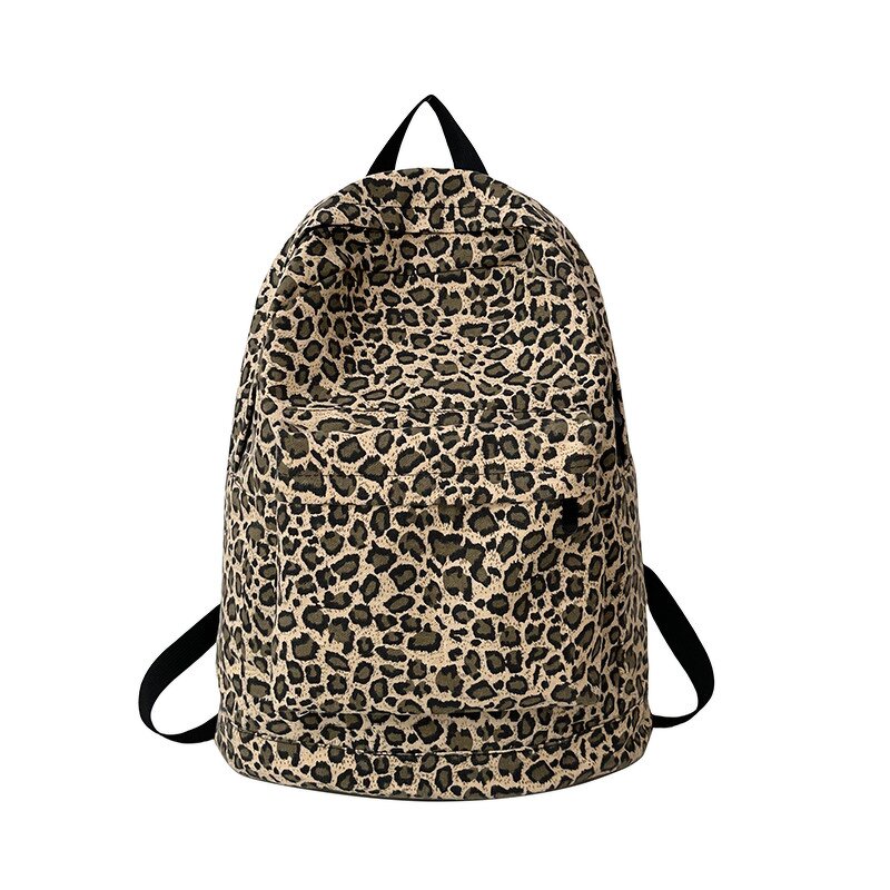 Backpack Factory - Hot Selling Adult Women 20L Leopard Print School Bag