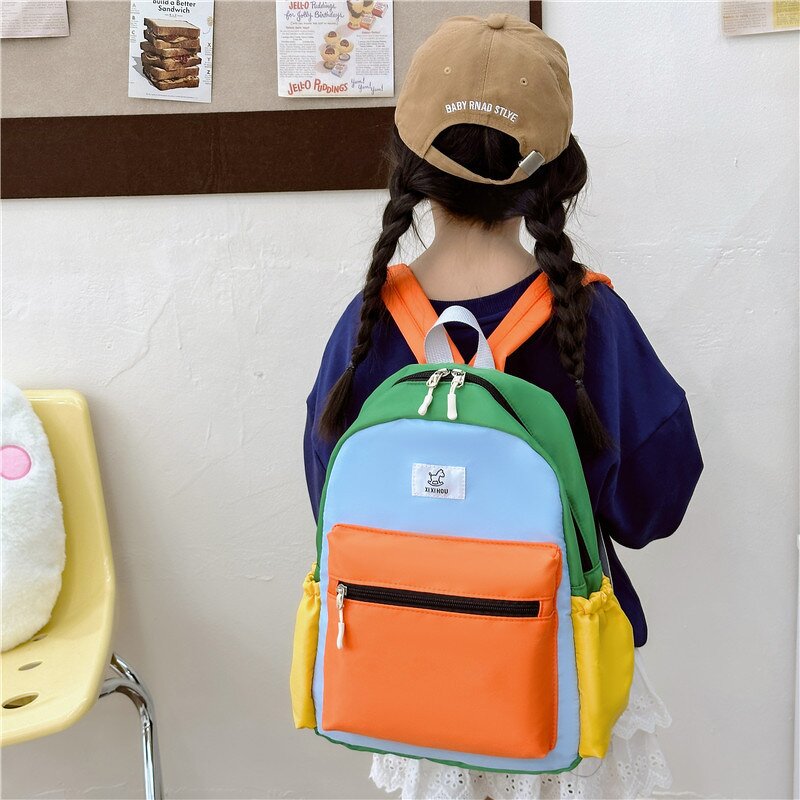 Drawstring Backpack Factory - Cute Multi Color Simple Black Wholesale