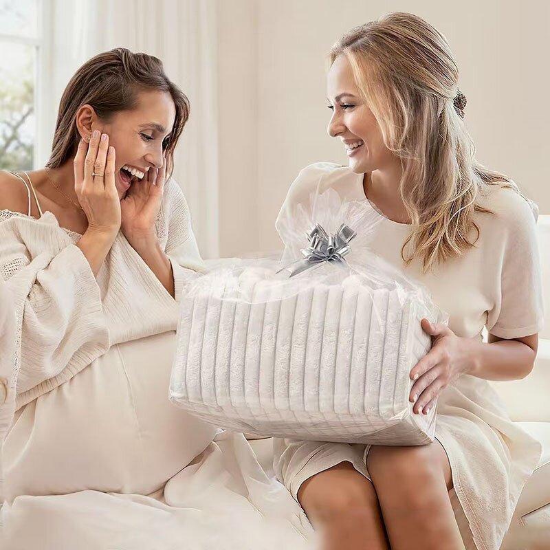 Diaper Storage Basket Factory - Fashion Soft Plush Portable Mummy Bag